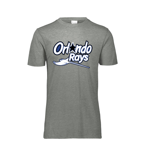 [FTSCUBGY-AS-LOGO1] Decker Men's Tri-Blend T-Shirt - Short Sleeve (Adult S, Gray, Logo 1)