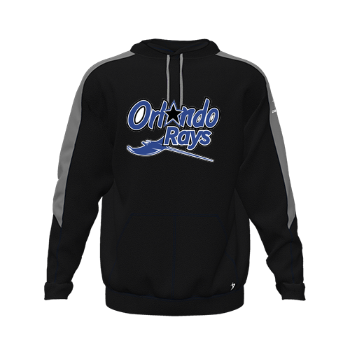 [CUS-DFW-HOOD-FLC-LSL-BLK-YXS-LOGO2] Hoodie (Youth XS, Black, Logo 2)