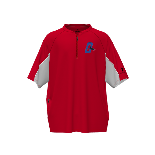 [CUS-DFW-WIND-PER-SSL-RED-YS-LOGO3] Wind Jacket (Youth S, Red, Logo 3)