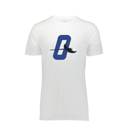 [FTSCUBWH-AS-LOGO3] Decker Men's Tri-Blend T-Shirt - Short Sleeve (Adult S, White, Logo 3)