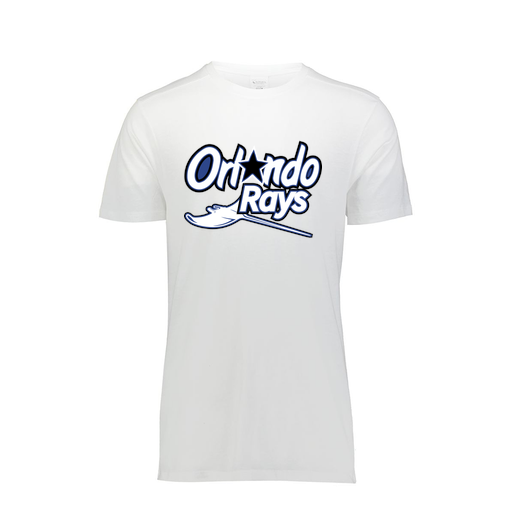 [FTSCUBWH-YS-LOGO1] Decker Youth Tri-Blend T-Shirt - Short Sleeve (Youth S, White, Logo 1)