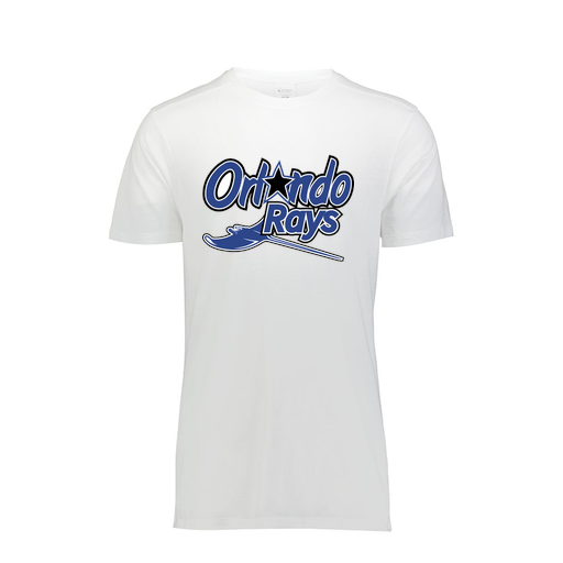 [FTSCUBWH-YS-LOGO2] Decker Youth Tri-Blend T-Shirt - Short Sleeve (Youth S, White, Logo 2)