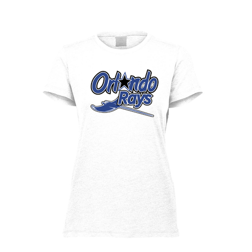 [FTSCUBWH-FAXS-LOGO2] Decker Women's Tri-Blend T-Shirt - Short Sleeve (Female Adult XS, White, Logo 2)