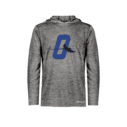 [FOLHCGBK-AS-LOGO3] Decker Men's Charge Hoodie (Adult S, Black, Logo 3)