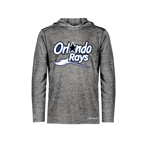 [FOLHCGBK-YS-LOGO1] Decker Youth Charge Hoodie (Youth S, Black, Logo 1)