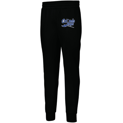 [5566.080.XS-LOGO2] Men's PERFORMANCE FLEECE JOGGER (Adult XS, Black, Logo 2)