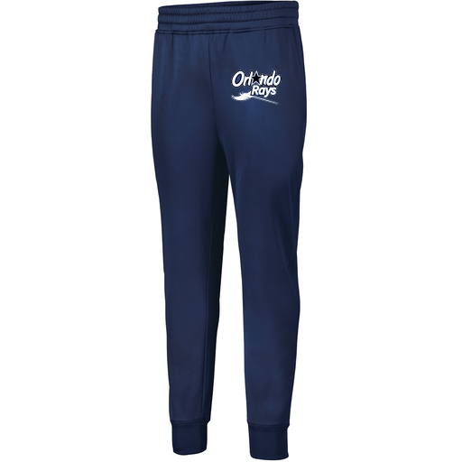 [5566.065.XS-LOGO1] Men's PERFORMANCE FLEECE JOGGER (Adult XS, Navy, Logo 1)
