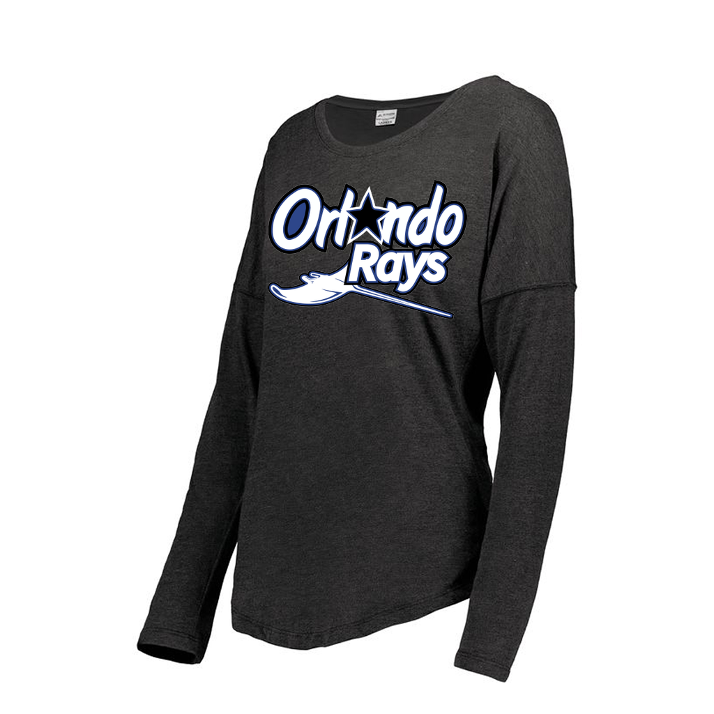 Decker Women's Tri-Blend T-Shirt - Long Sleeve